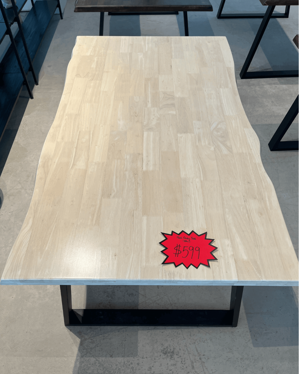 AS-IS | Nash Dining Table in Natural | 1.5m