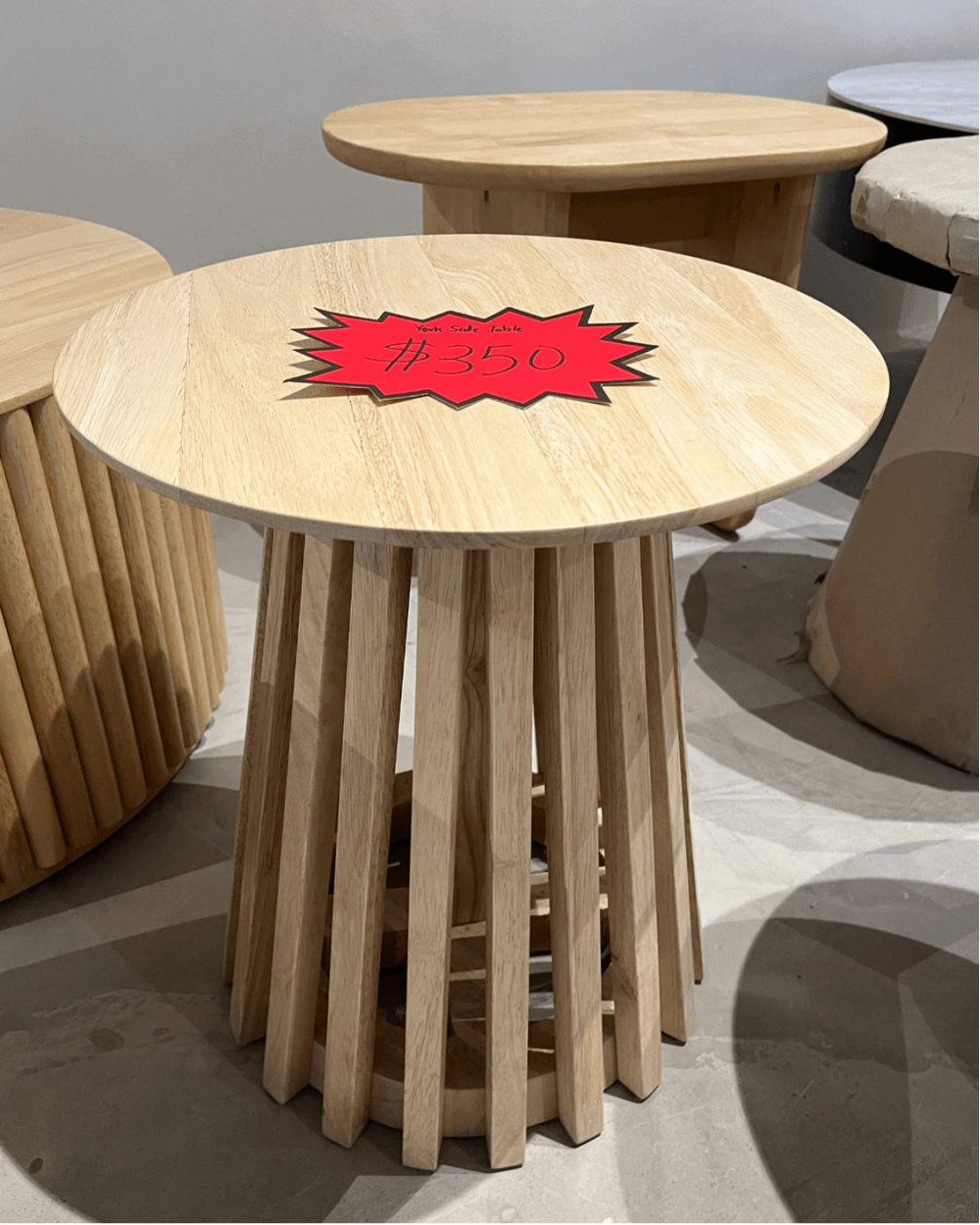 AS-IS | Yori Side Table | Japandi Co