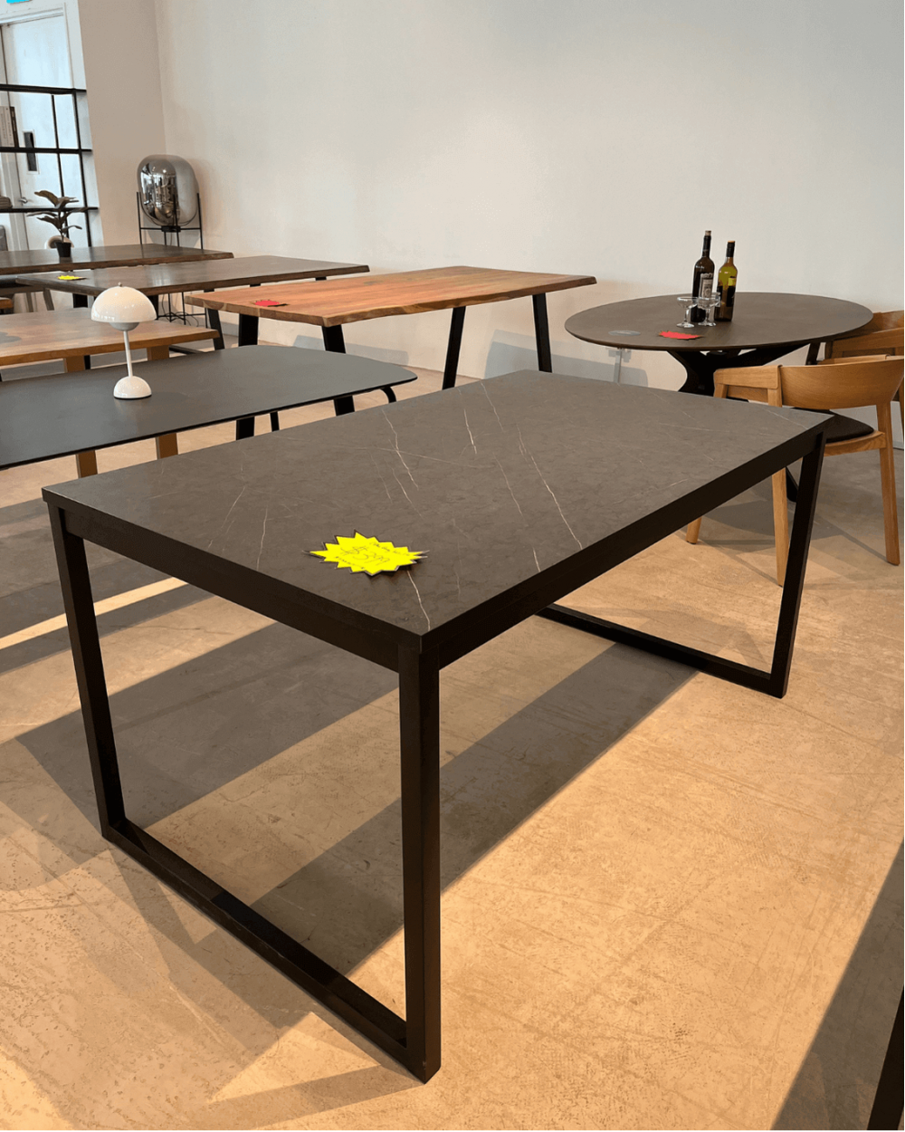 AS-IS | Clifton Dining Table | Grey Stone