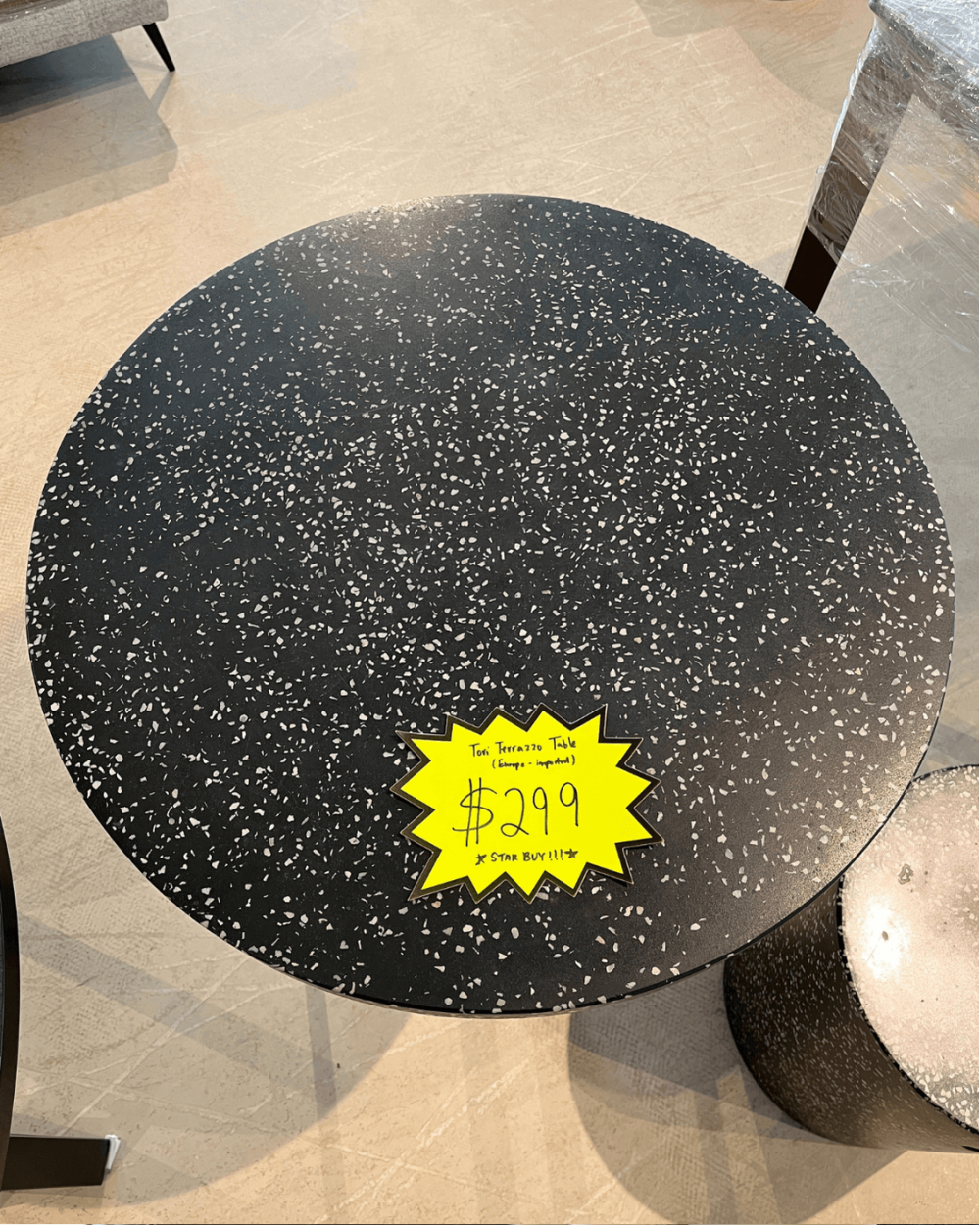 AS-IS | Tori Terrazzo Table | Europe-imported