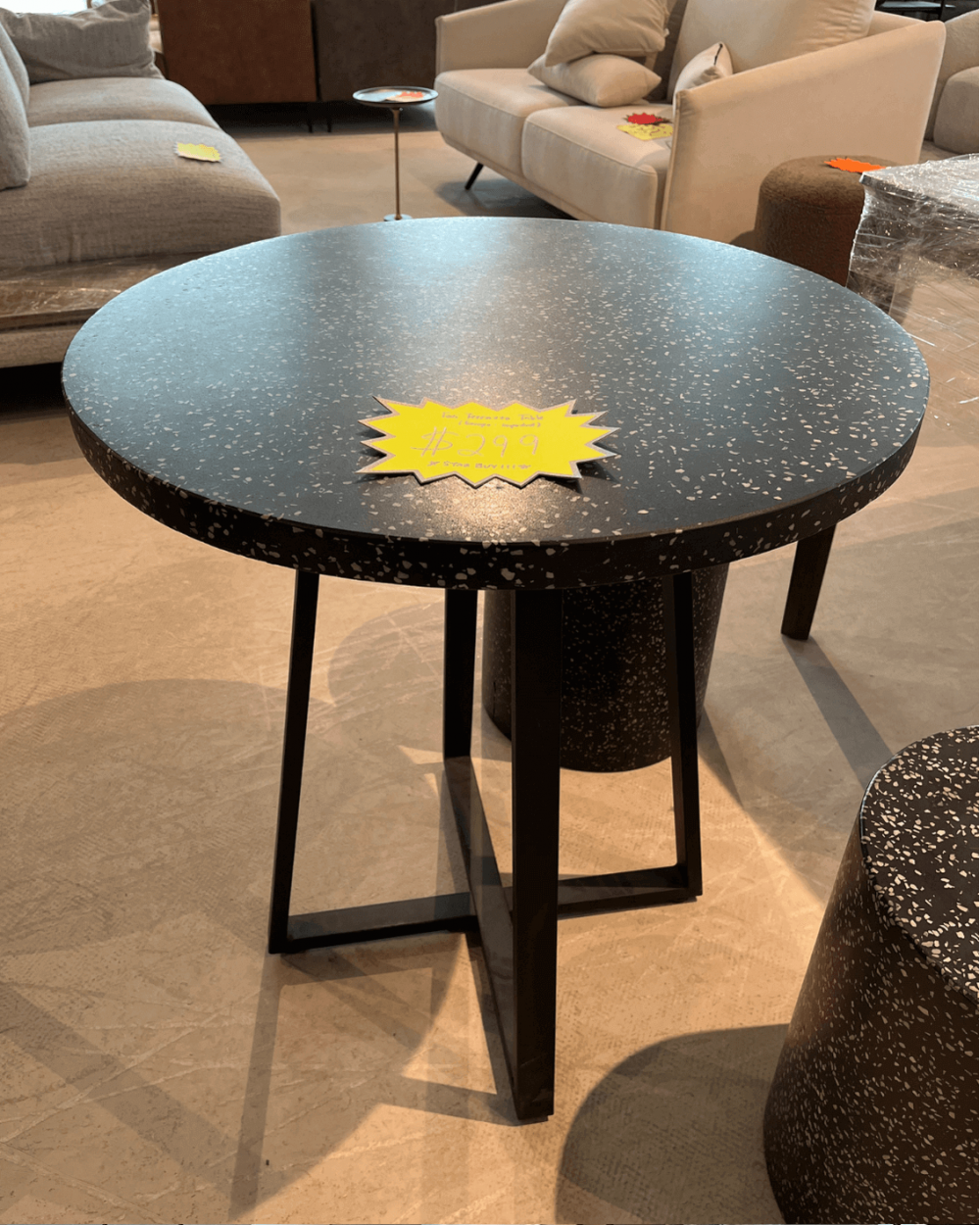 AS-IS | Tori Terrazzo Table | Europe-imported