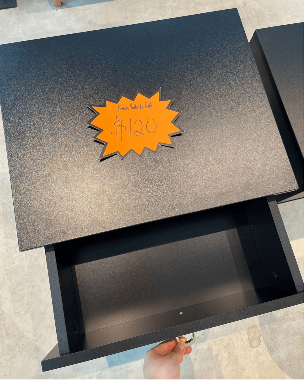 AS-IS | Twints Bedside Table
