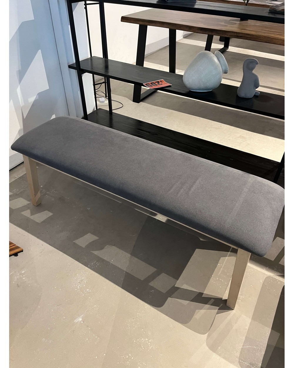 AS-IS | Elwood Dining Bench in Light Oak